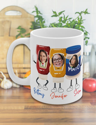 Custom Food-Themed Coffee Mugs | Personalized Cups for Food Lovers