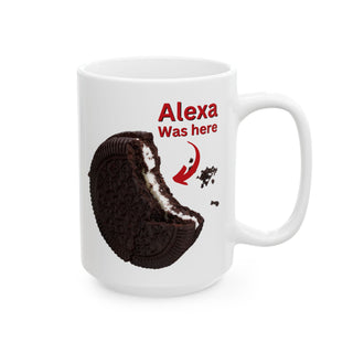 Cookies Lover Custom Food Mug – Personalized Coffee Cup | Custom Name Foodie Gift