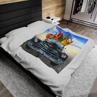 Best Friends Gifts! Peppers Photos Throw Food Blankets Funny Personalized Gifts for Kids & Adults Custom Gifts for Home Decor Custom Photo