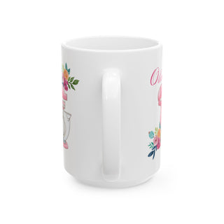 Personalized Baking Mug – Custom Baker Coffee Cup with Name | Baking Gift for Women, Pastry Lovers & Chefs | Christmas Gift for Bakers