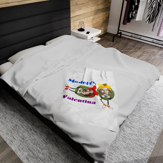 Best Friends Avocado Food Blanket | Funny Personalized Photos Food-Themed Gift for Kids & Adults