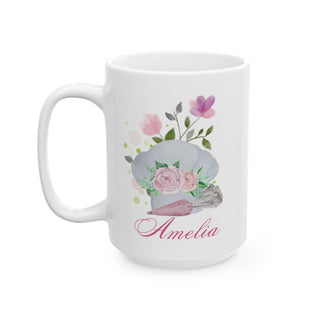 Personalized Baking Mug – Custom Baker Coffee Cup with Name | Baking Gift for Women, Pastry Lovers & Chefs | Christmas Gift for Bakers