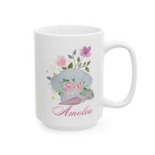 Personalized Baking Mug – Custom Baker Coffee Cup with Name | Baking Gift for Women, Pastry Lovers & Chefs | Christmas Gift for Bakers
