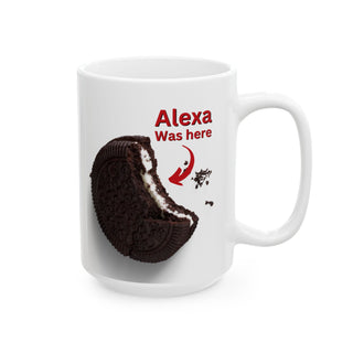 Cookies Lover Custom Food Mug – Personalized Coffee Cup | Custom Name Foodie Gift