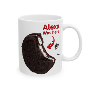 Cookies Lover Custom Food Mug – Personalized Coffee Cup | Custom Name Foodie Gift