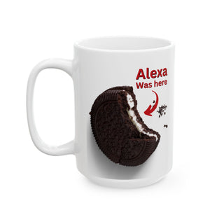 Cookies Lover Custom Food Mug – Personalized Coffee Cup | Custom Name Foodie Gift
