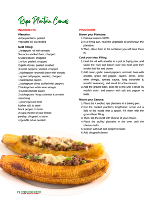 Creole Kitchen by Chef Wanda Wray | Authentic Puerto Rican Recipes & Traditional Dishes
