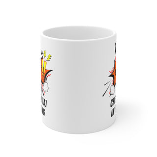 BACK OFF! Personalized Chef in Training Mug | Custom Name Coffee Cup for Chefs & Food Lovers