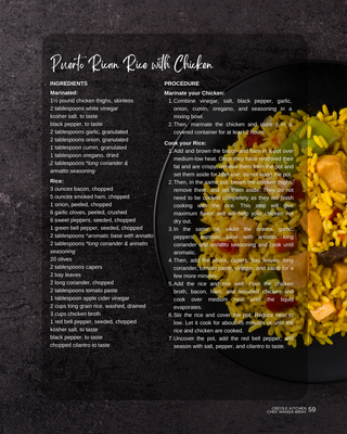 Creole Kitchen by Chef Wanda Wray | Authentic Puerto Rican Recipes & Traditional Dishes