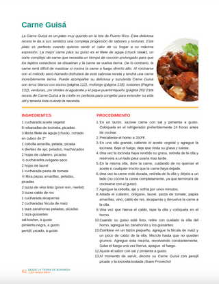 Puerto Rico en su Cocina por la Chef Wanda Wray – Recetario Auténtico de Comida Puertorriqueña | Cocina Tradicional Boricua para Chefs y Amantes de la Gastronomía
